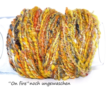 NEU Knit ARTBatt * On fire *